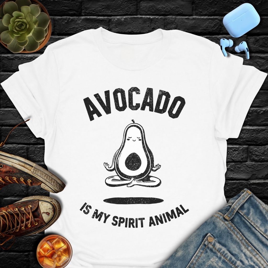 Avocado Is My Spirit Animal T-Shirt