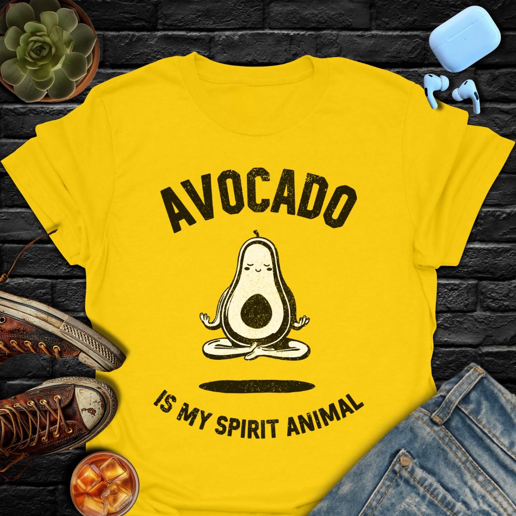 Avocado Is My Spirit Animal T-Shirt