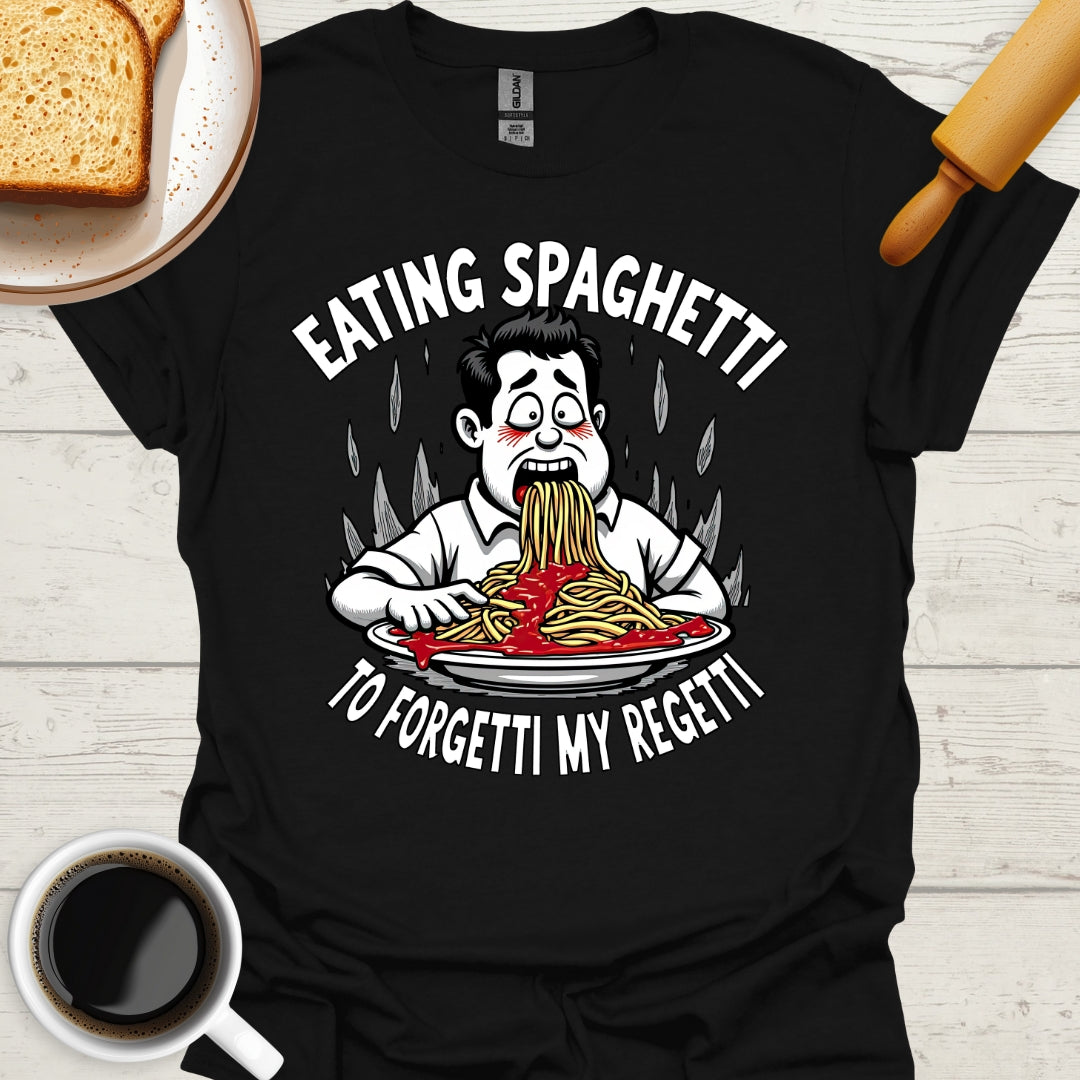 Eating Spaghetti To Forgetti My Regretti