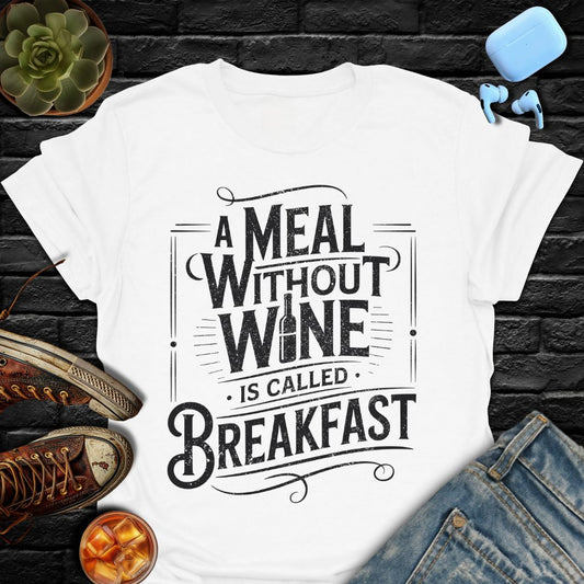 A Meal Without Wine Is Called Breakfast T-Shirt
