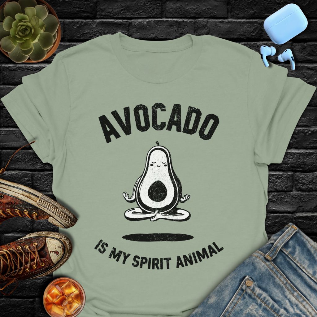 Avocado Is My Spirit Animal T-Shirt