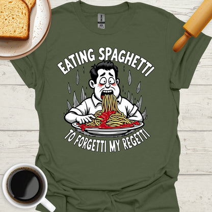 Eating Spaghetti To Forgetti My Regretti