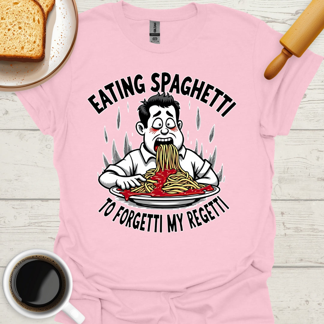 Eating Spaghetti To Forgetti My Regretti